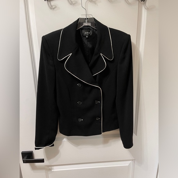 🖤ABS By Allen Schwartz Black Suit Jacket - Picture 1 of 6